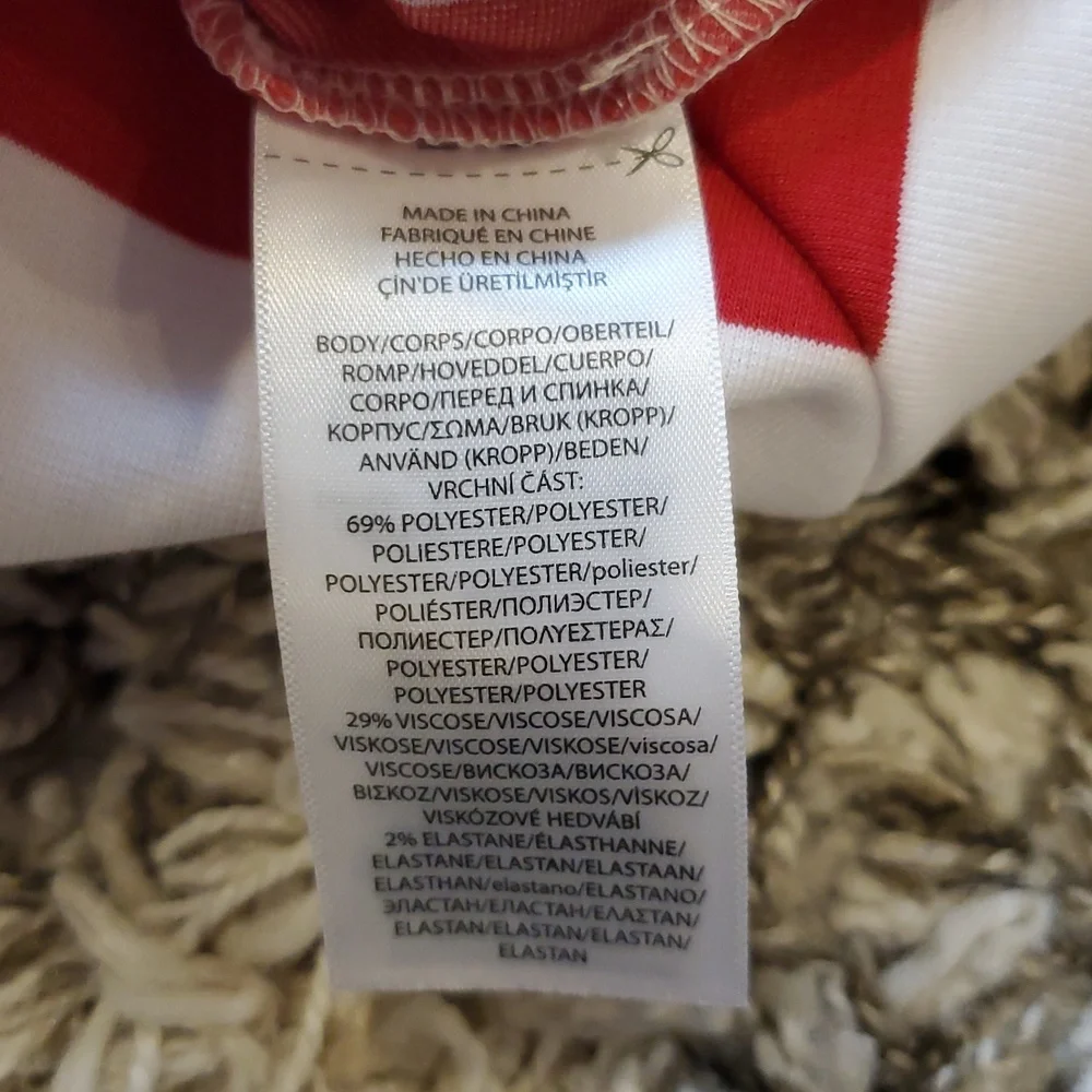 NEW Polo Ralph Lauren Chevron Stripe Dress - Picture 5 of 5